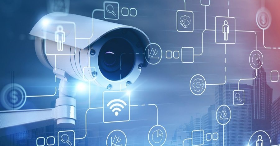 Cámara de seguridad conectada al smartphone